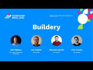 Buildery – WordCamp Brno 2022
