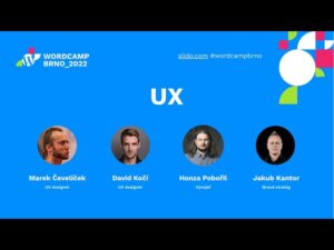 UX - WordCamp Brno 2022